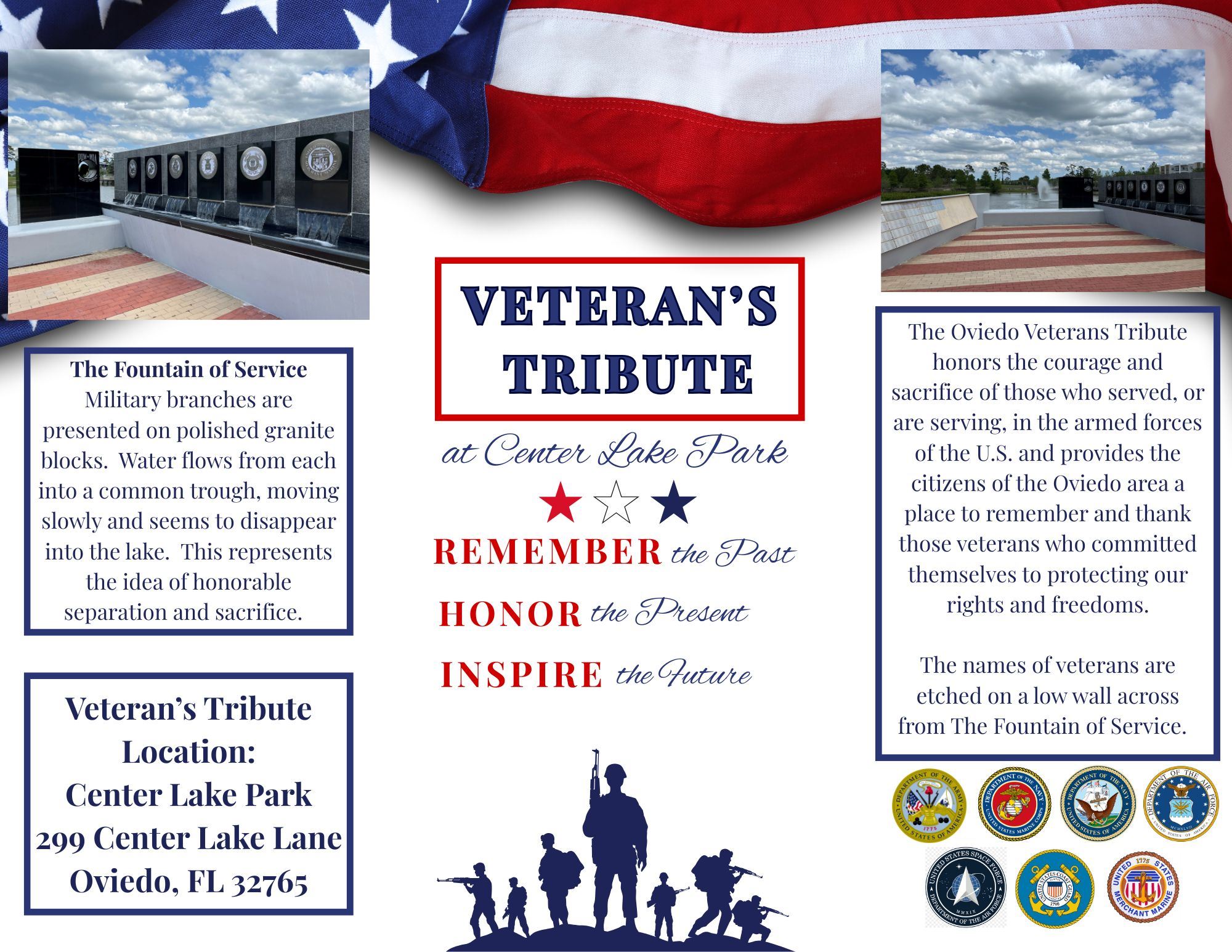 Veterans Tribute Tri-Fold