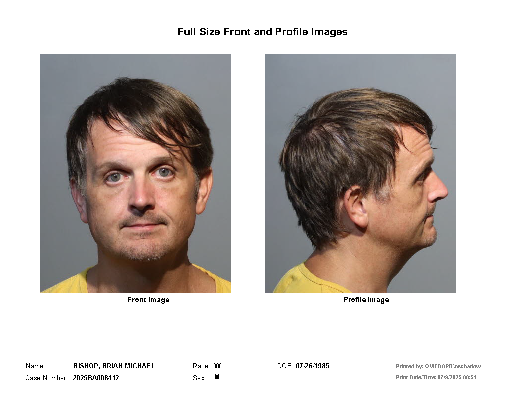 Brian Bishop Booking Photo