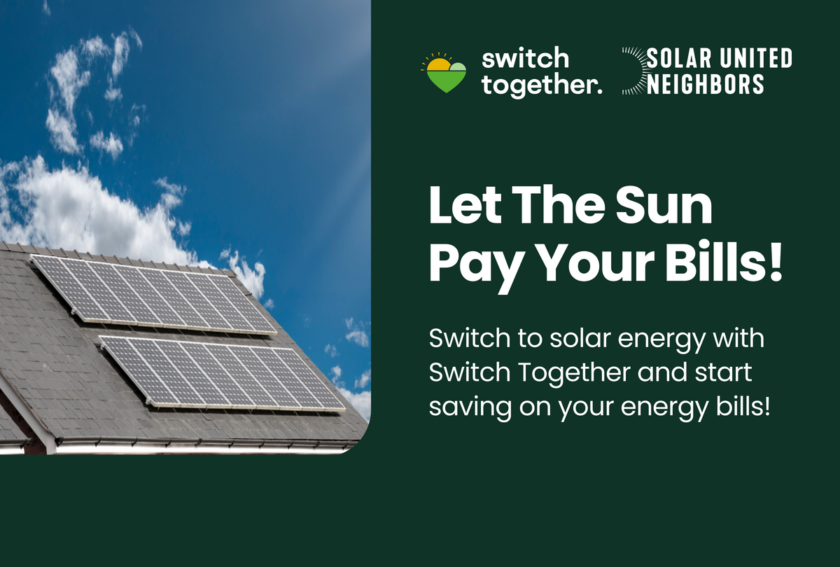 Switch Together Solar Social Graphic